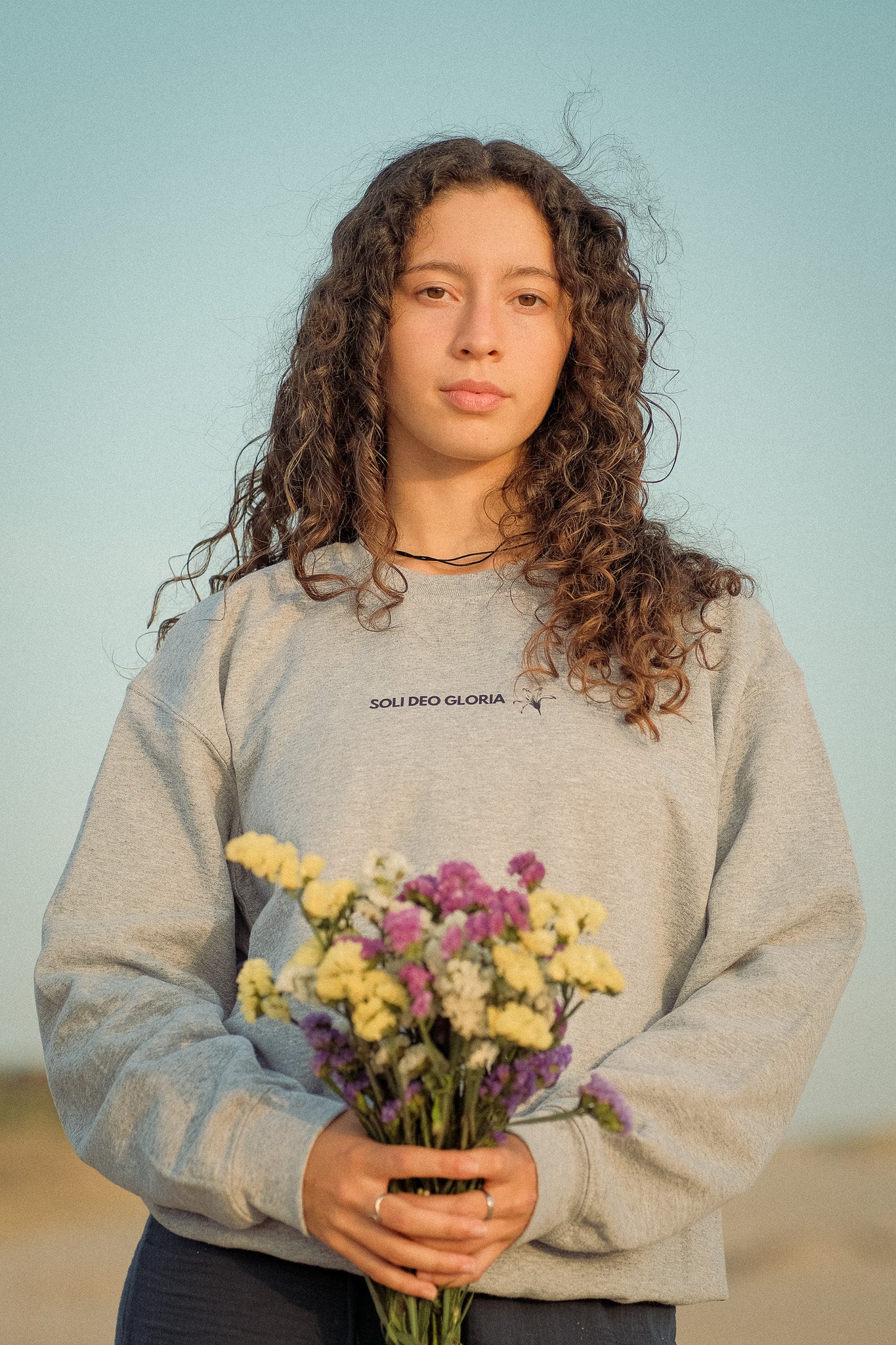 CREWNECK "COM AMOR"