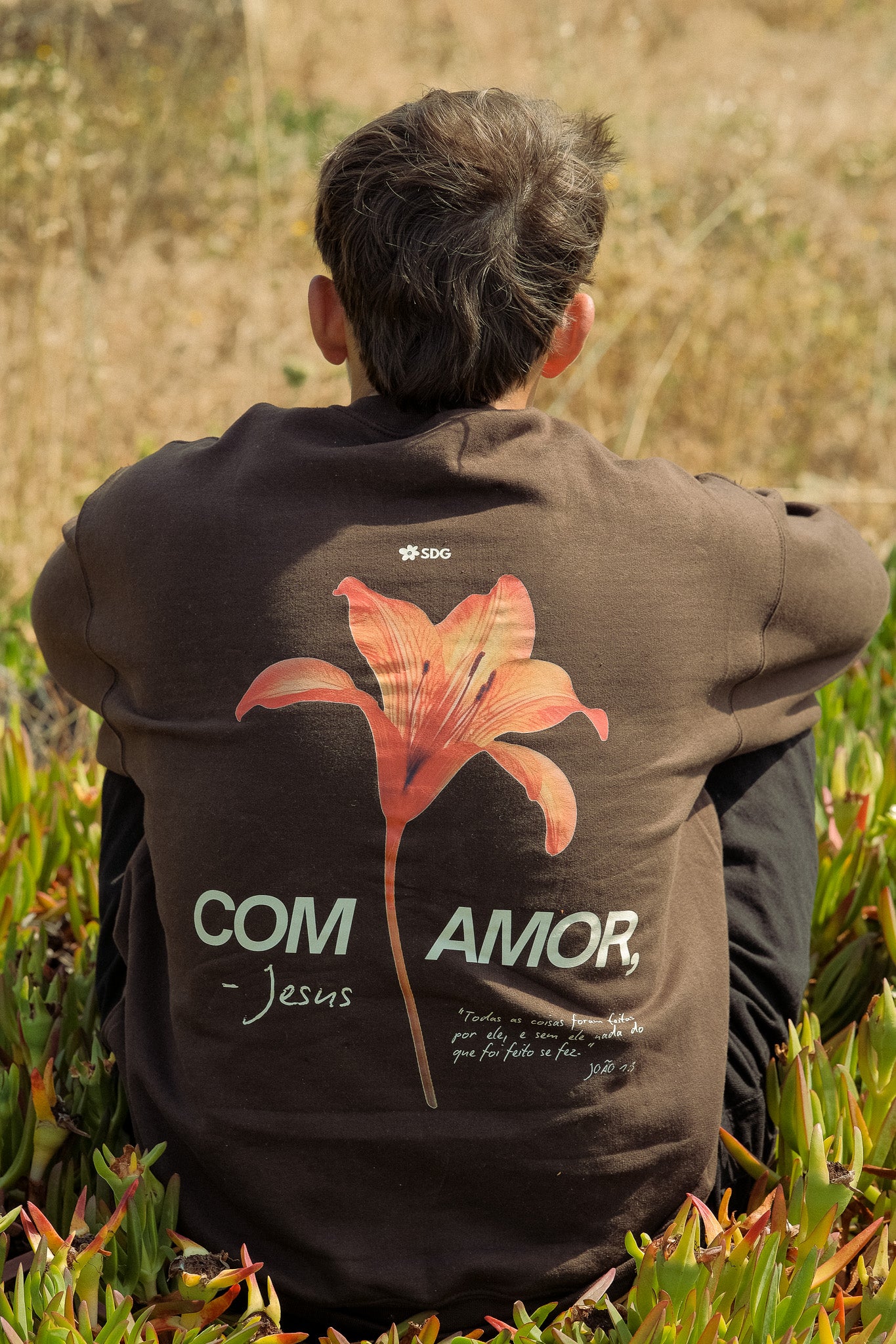 CREWNECK "COM AMOR"